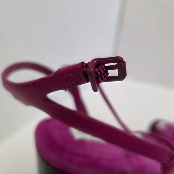 Rag & Bone Vossen Strappy High Heel Sandals in Fuchsia - Picture 11 of 16
